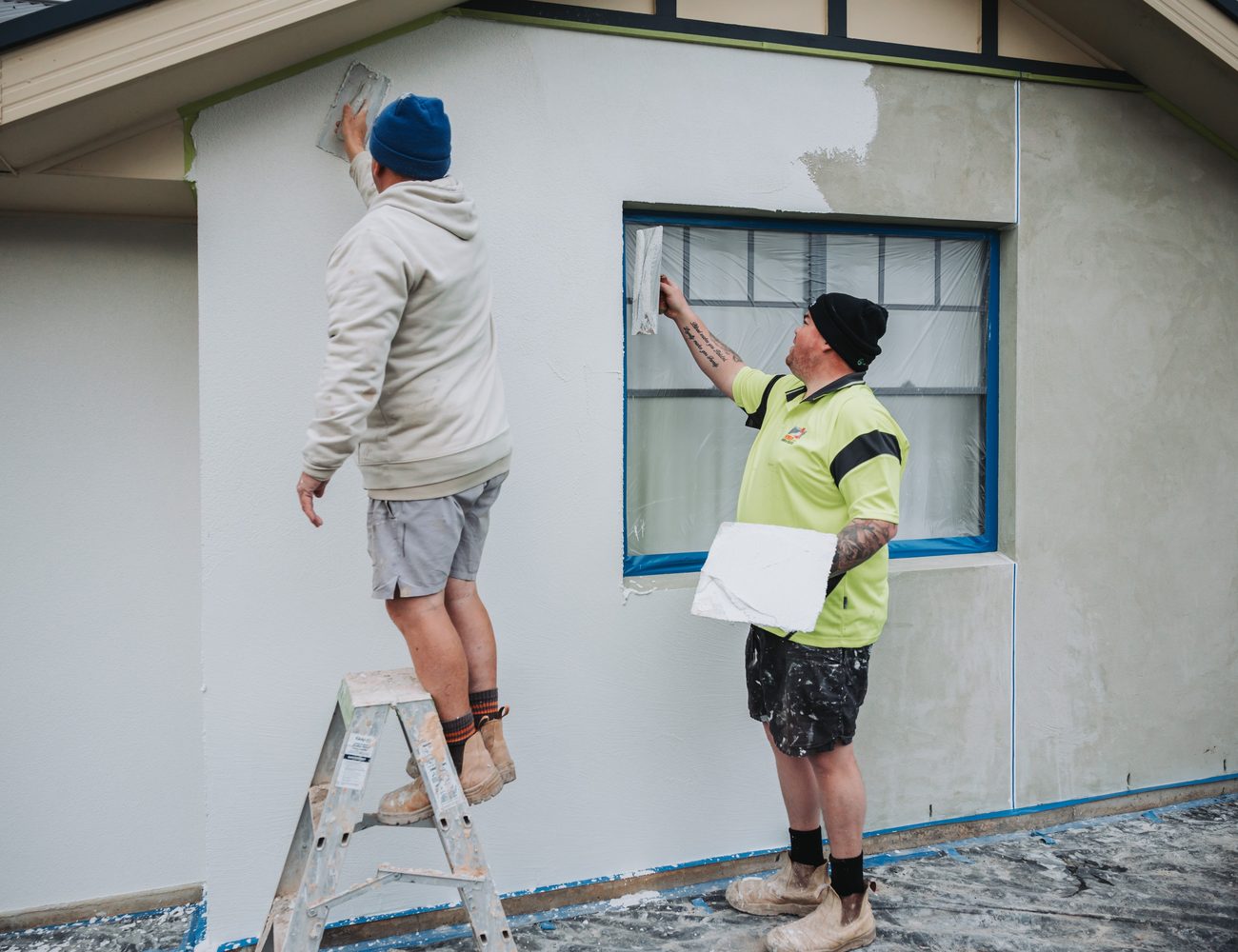 Sand & Cement Render project — Entry statement
