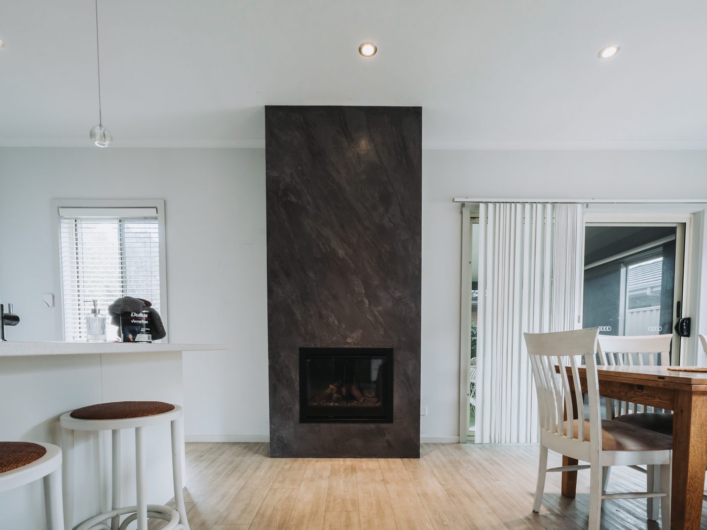 Fireplace Feature, St Marys — Decorative Finishes, Adelaide